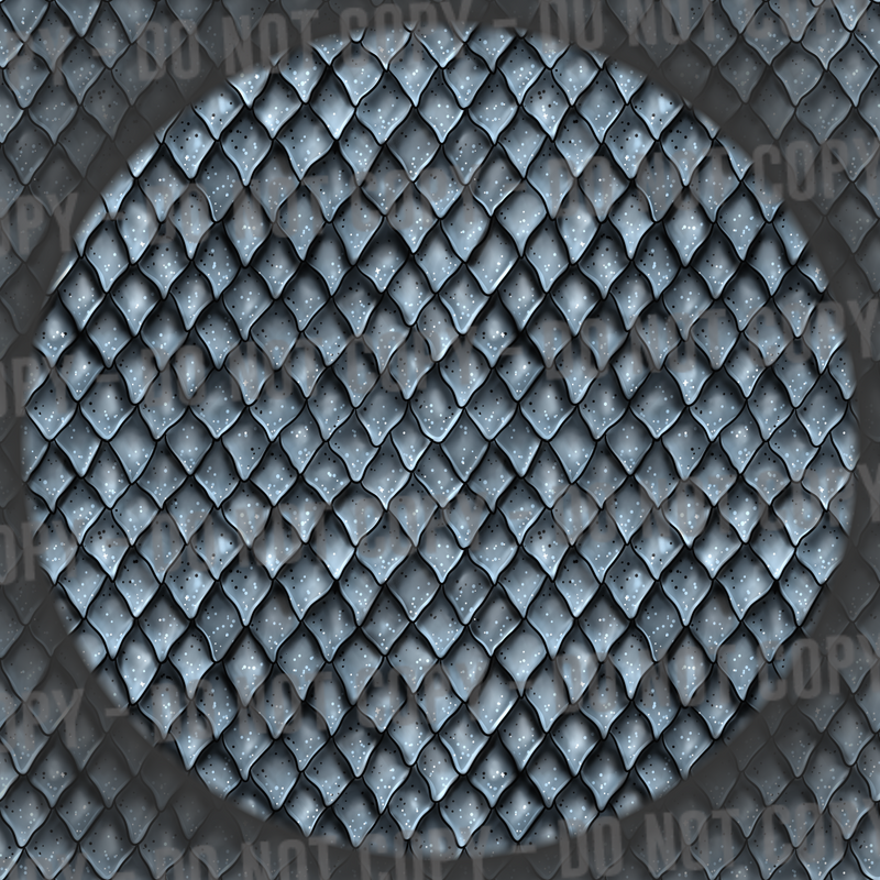 Dragon Scales - Blue