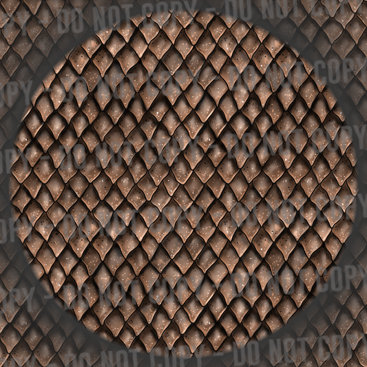 Dragon Scales - Brown