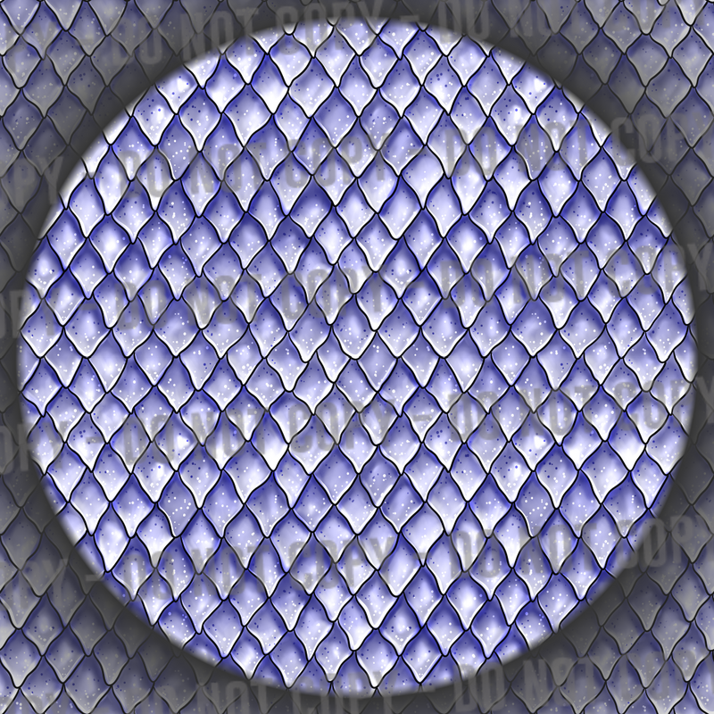 Dragon Scales - Lavender Blue