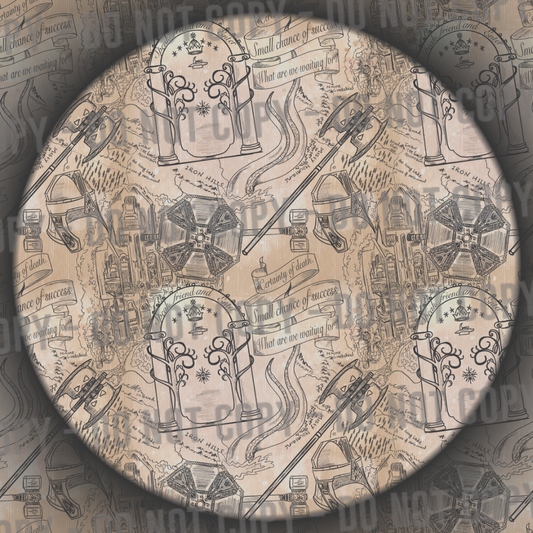 Dwarf Map - Sketch