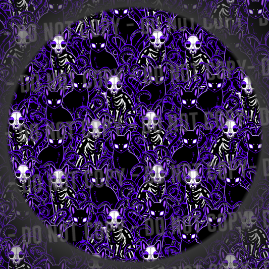 Eldritch Cats - Purple