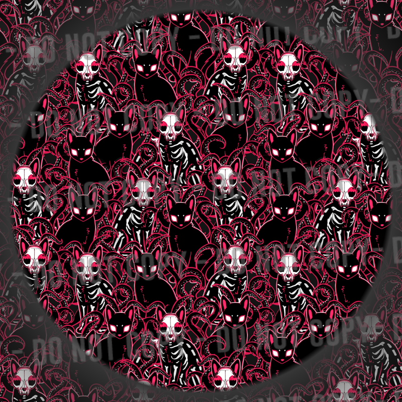 Eldritch Cats - Red