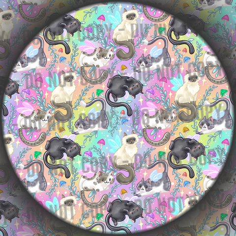 Fairy Cats - Pastel Rainbow