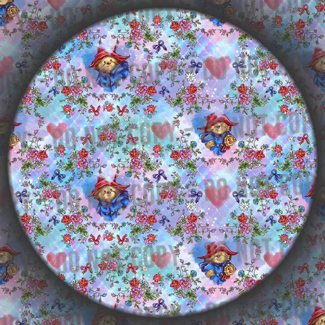 Floral Bear - 1