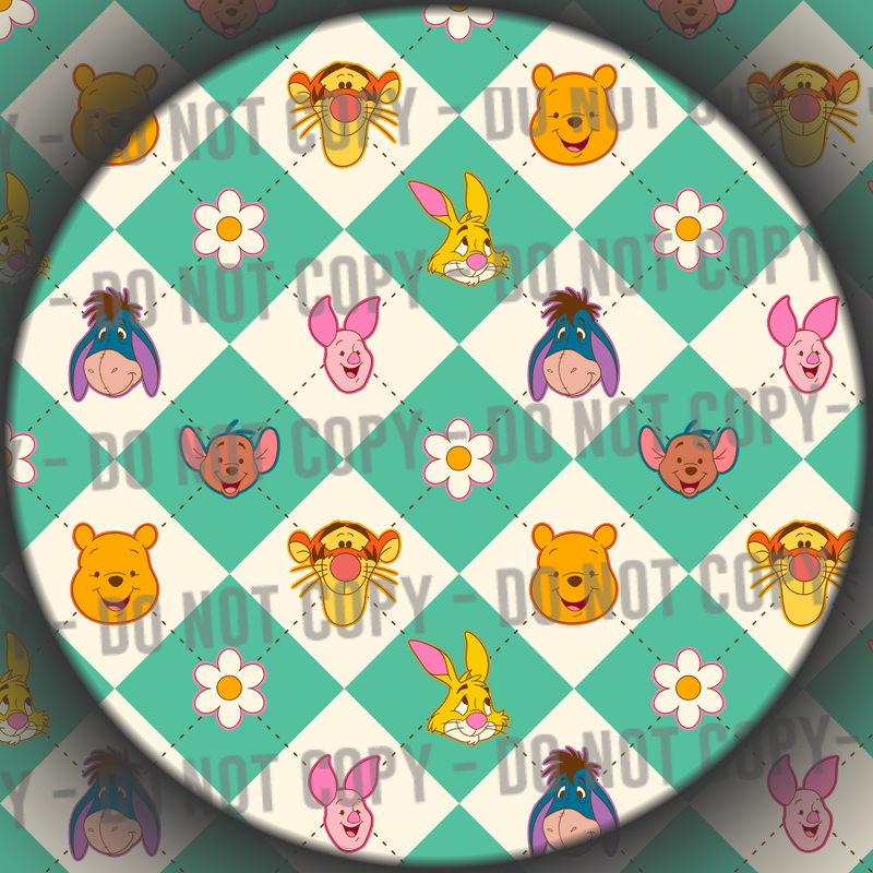 Floral Bear & Friends Diamonds - 1