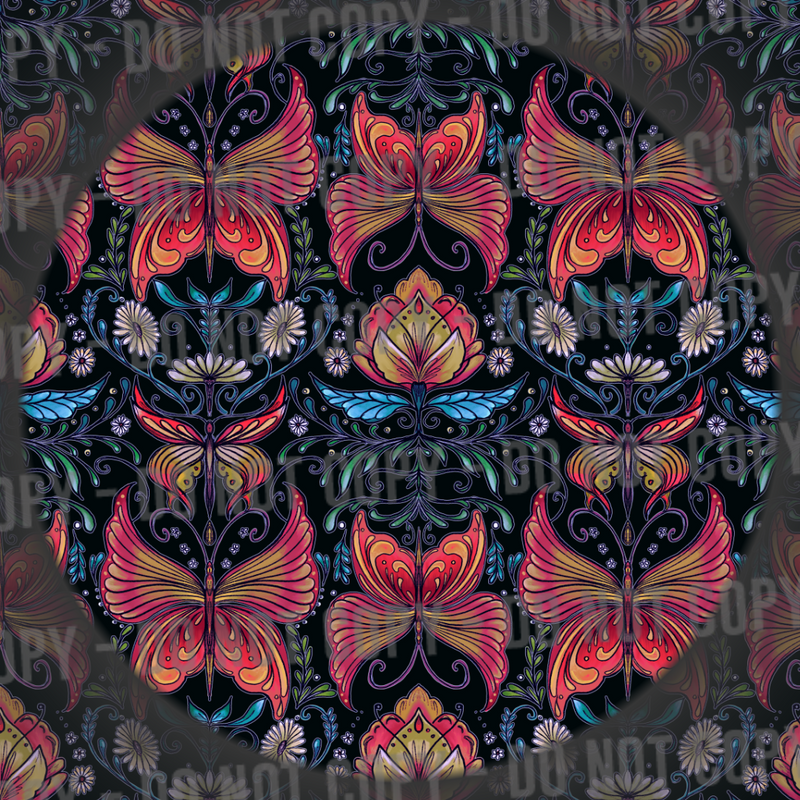 Floral Butterflies - 1