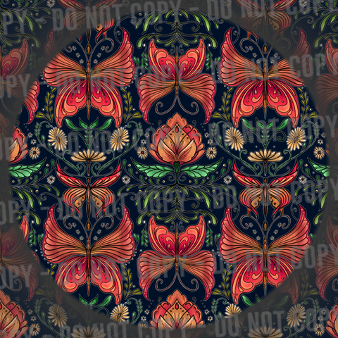 Floral Butterflies - 2
