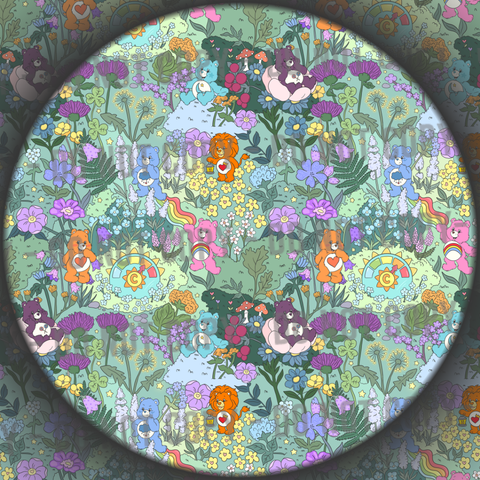 Floral Caring Bears
