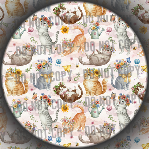 Floral Cats