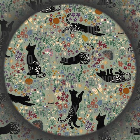 Floral Cats - Day