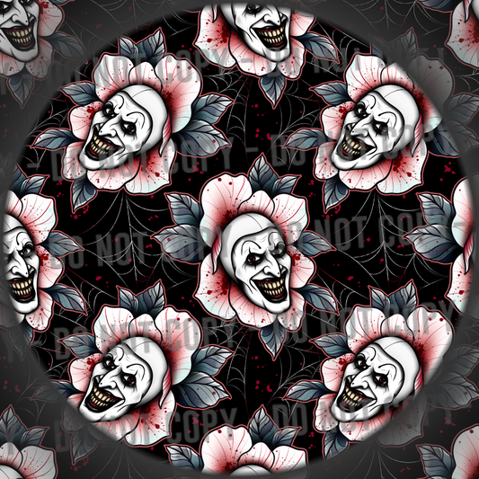 Floral Clown - Black
