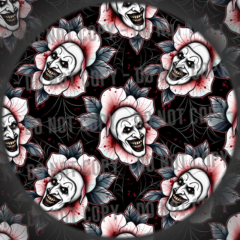 Floral Clown - Black
