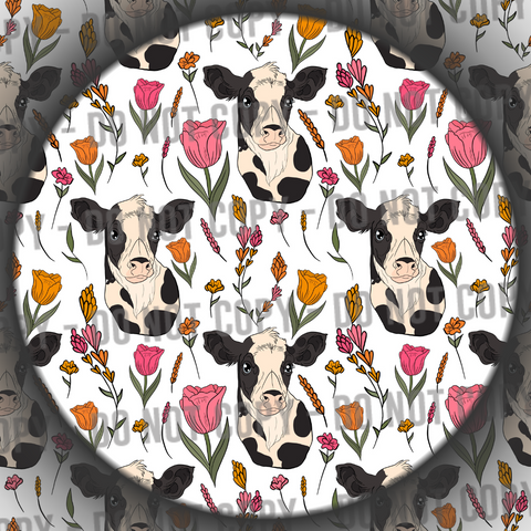 Floral Cows