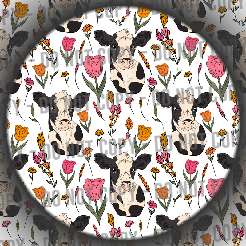 Floral Cows