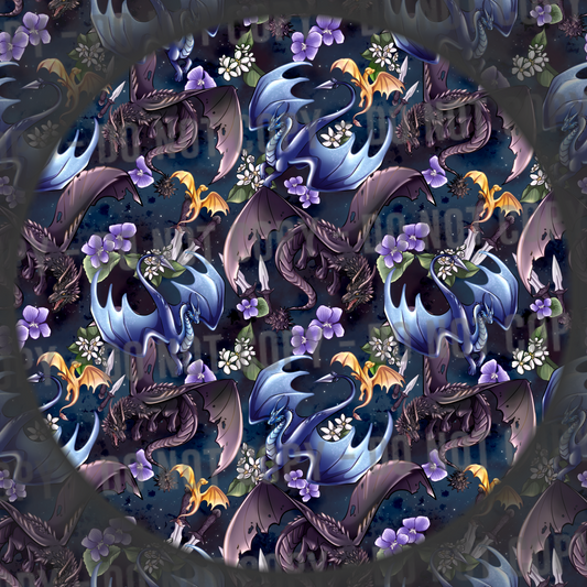 Floral Dragons