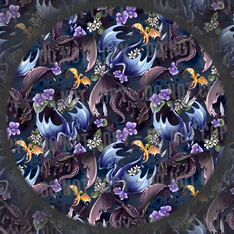 Floral Dragons