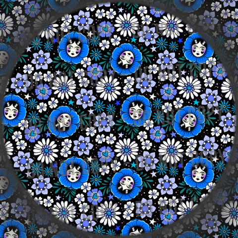 Floral Faces - 2