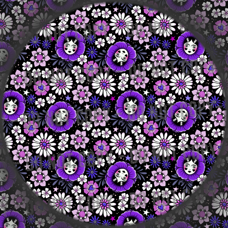 Floral Faces - 3
