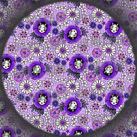 Floral Faces - 4