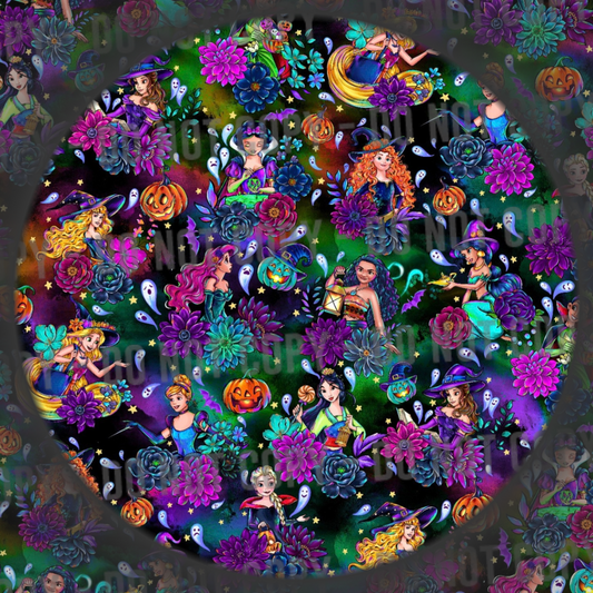 Floral Halloween Princess - 3