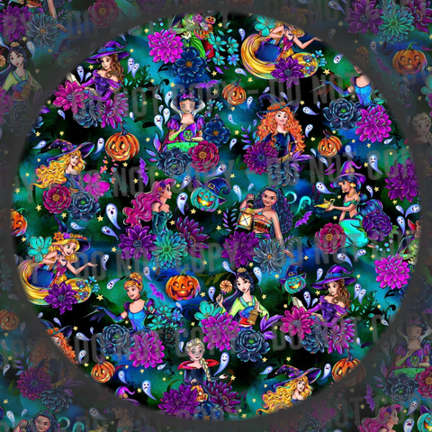 Floral Halloween Princess - 4