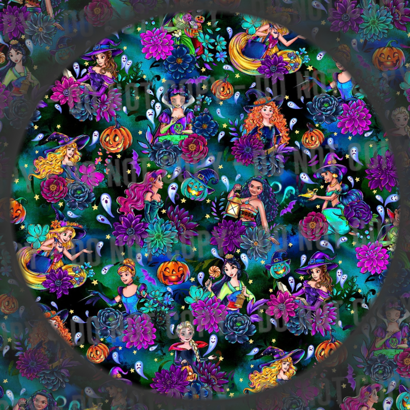 Floral Halloween Princess - 4