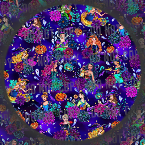 Floral Halloween Princess - 5