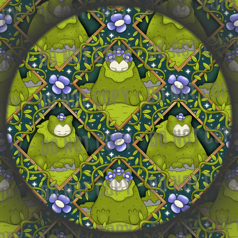 Floral Moss Monster - 1