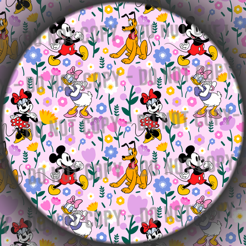 Floral Mouse & Friends - 3