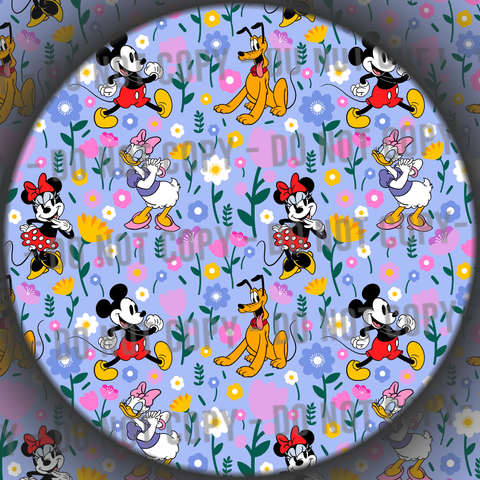 Floral Mouse & Friends - 4