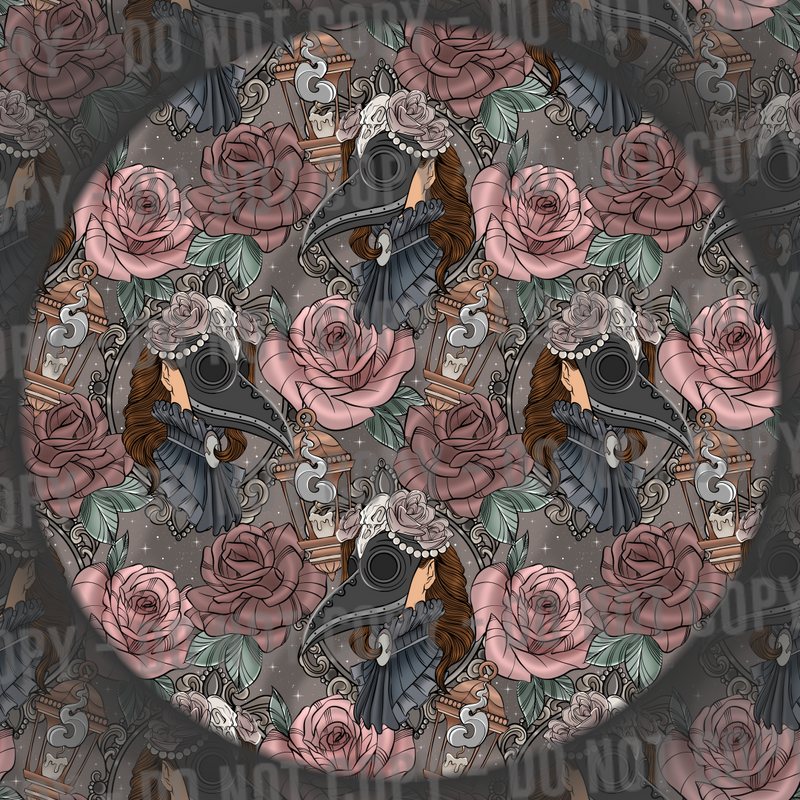 Floral Plague Mask