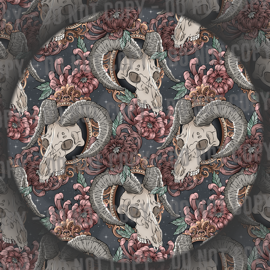 Floral Skull