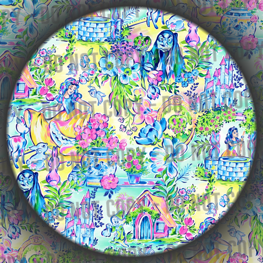 Floral Snow - Yellow