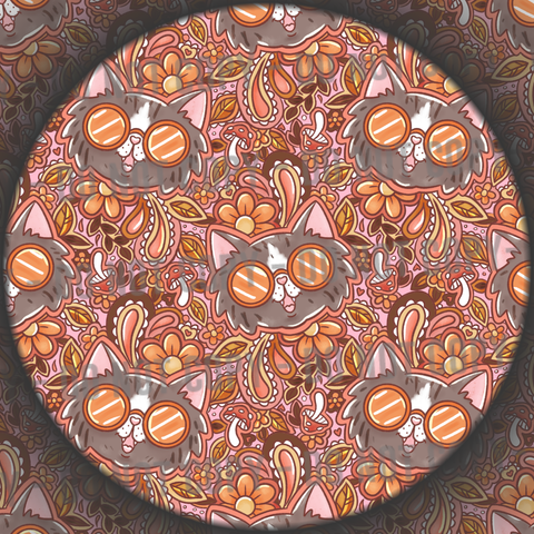 Floral Summer Cats - 1