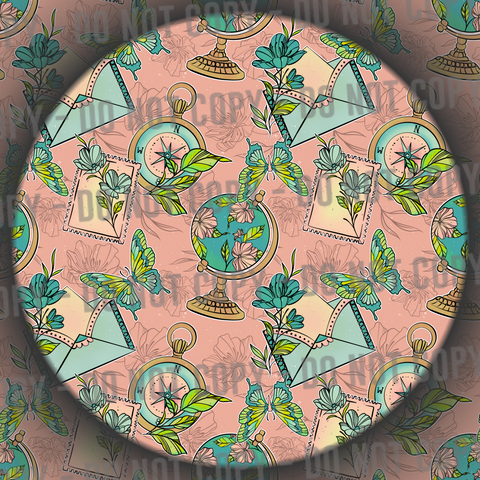 Floral Travels - Pink