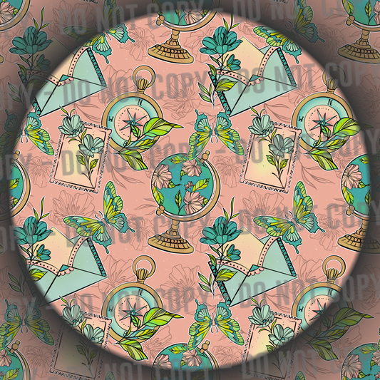 Floral Travels - Pink