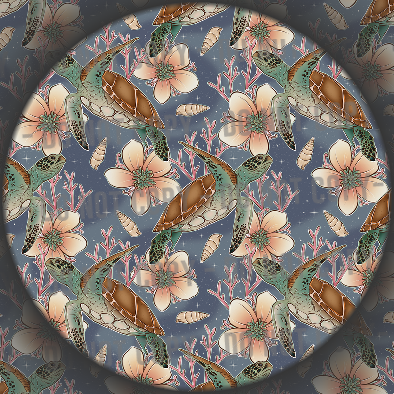 Floral Turtle