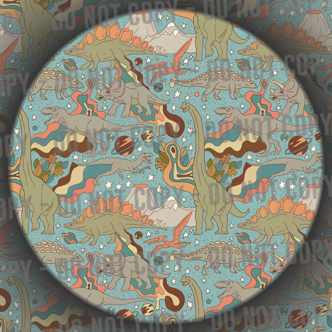 Funky Dinosaur - Blue