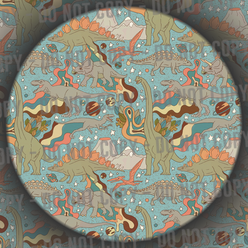 Funky Dinosaur - Blue