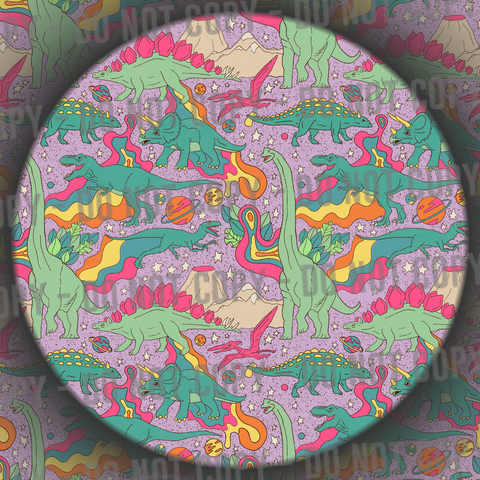 Funky Dinosaur - Purple