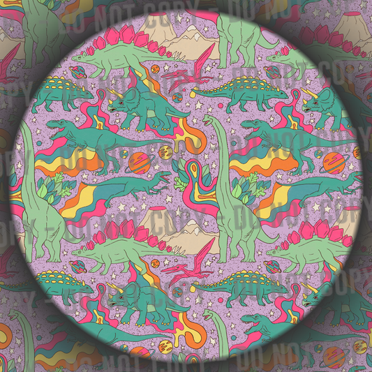 Funky Dinosaur - Purple