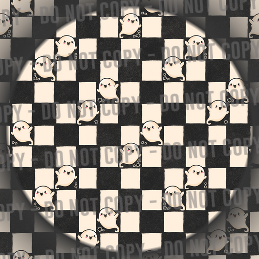Ghost Checks - Black & White