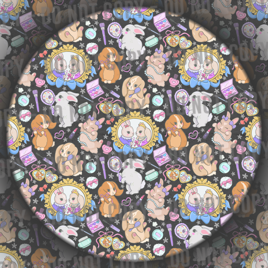 Glam Bunnies - Black