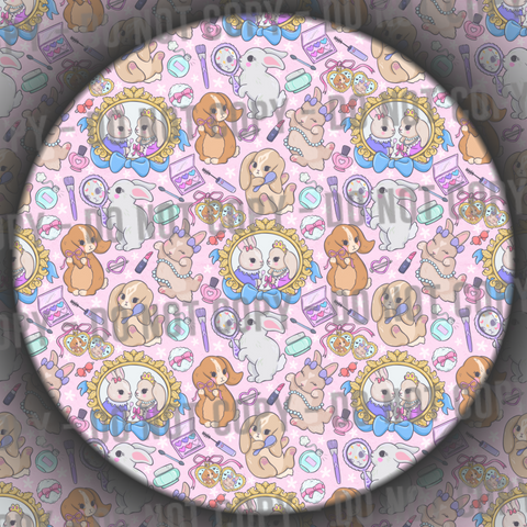 Glam Bunnies - Pink
