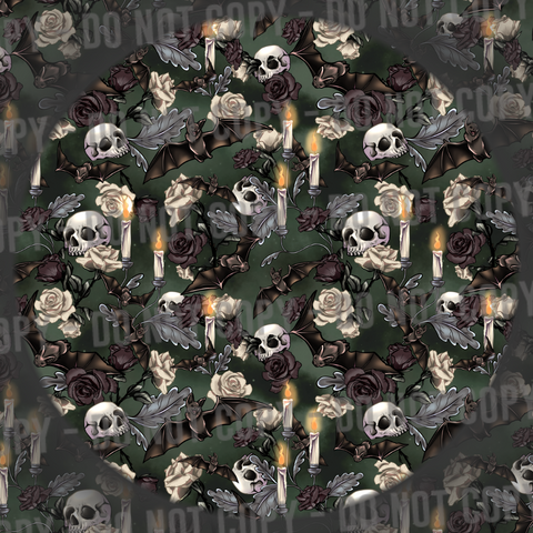 Gothic Bats - Green