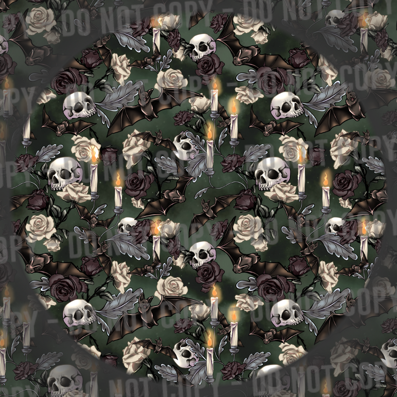 Gothic Bats - Green