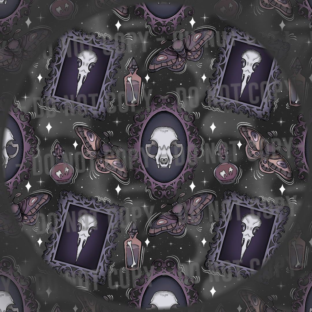 Gothic Skull Frames - Dark