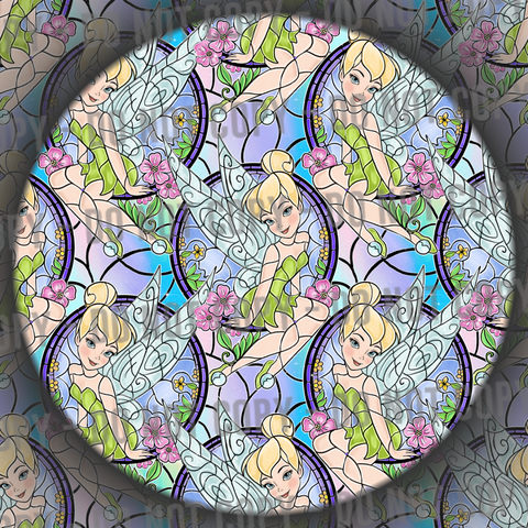 Green Fairy Glass