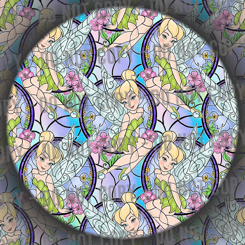 Green Fairy Glass