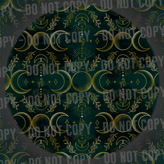 Green & Gold Moons
